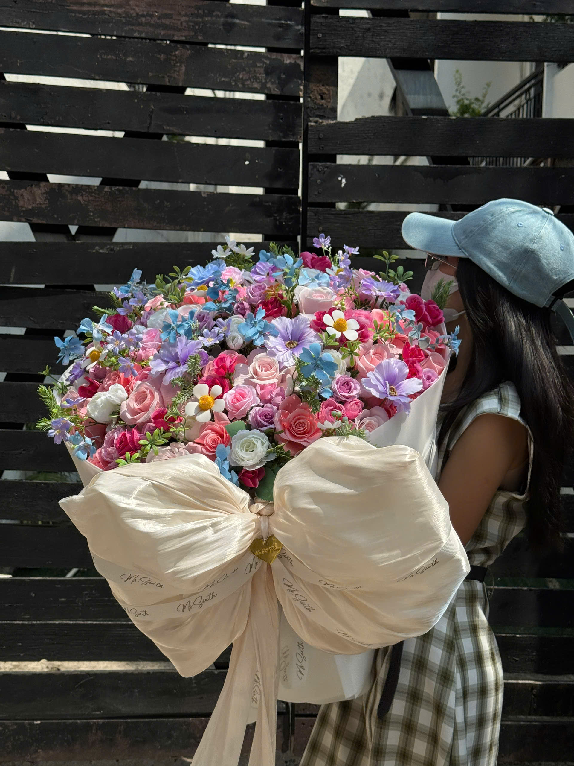 Mẫu hoa nhiệt đới size L+