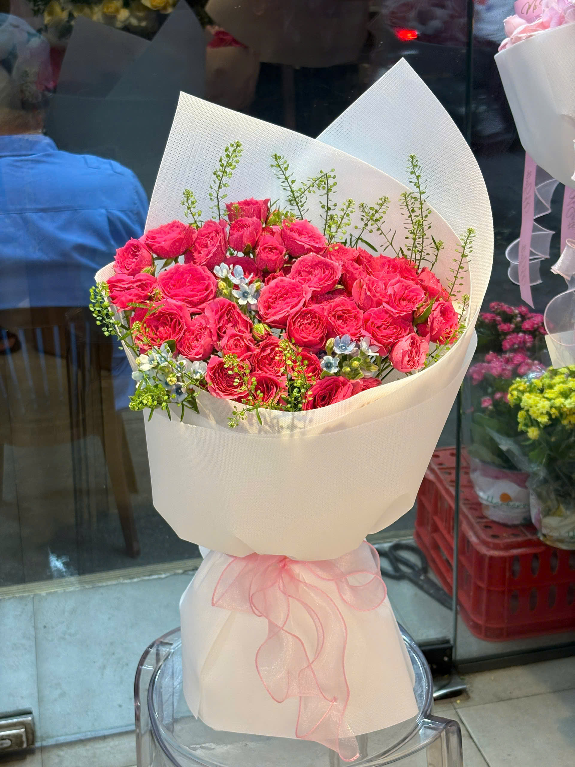 Hoa tươi - Sofia mix Hoa sao xanh