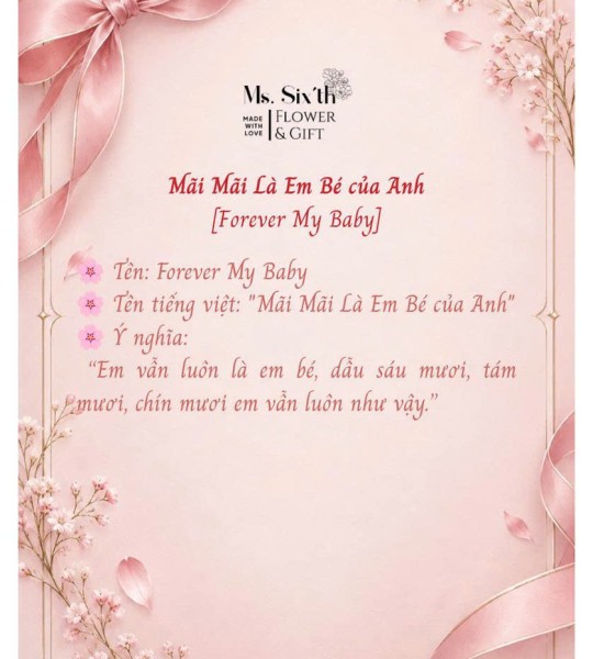 [BST] Mãi Mãi Là Em Bé của Anh