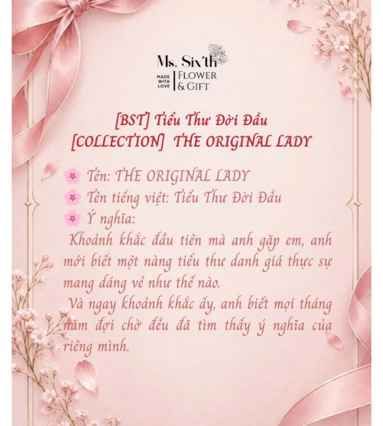 BST Tiểu Thư Đời Đầu - Size L