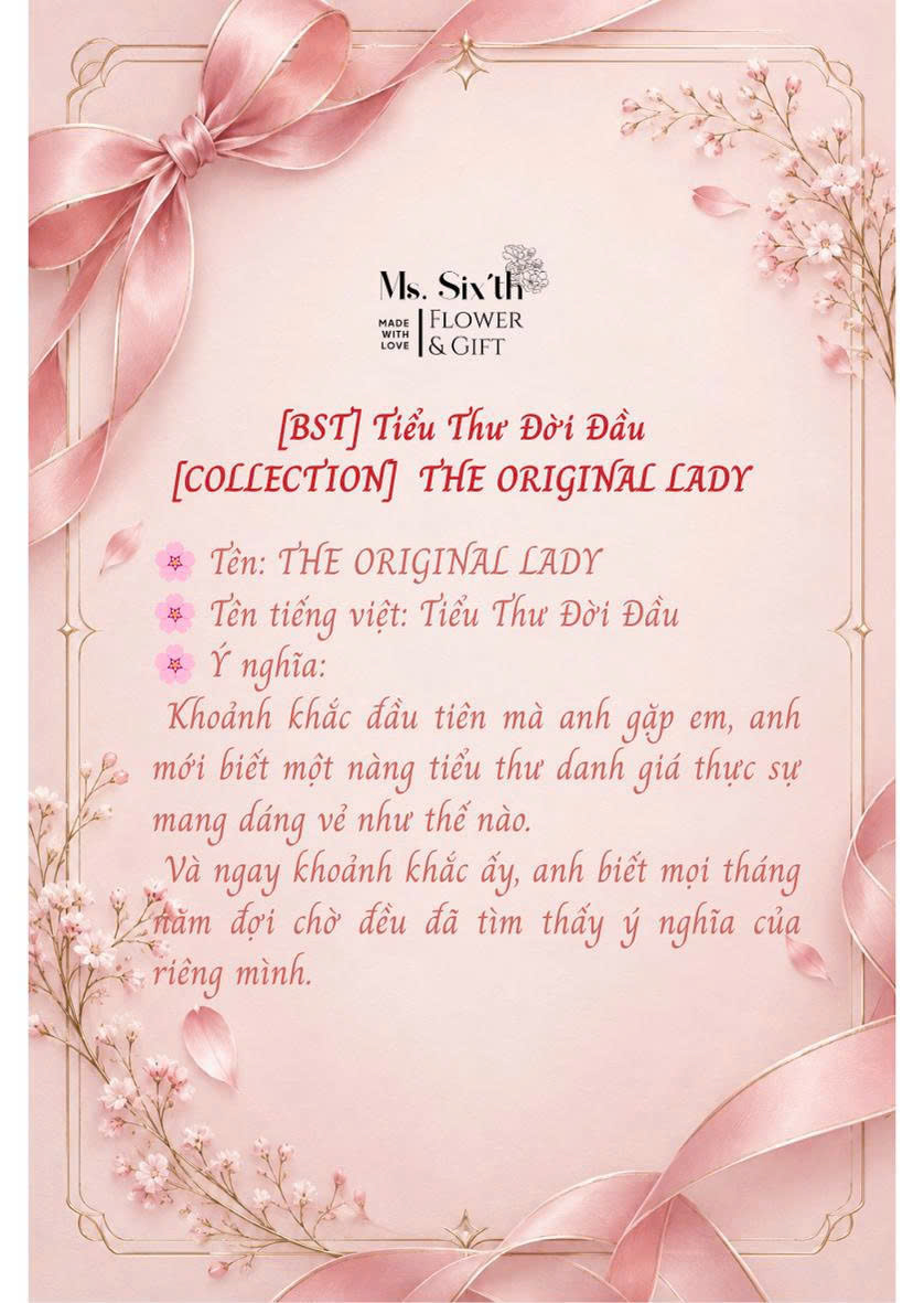 BST Tiểu Thư Đời Đầu - Size M