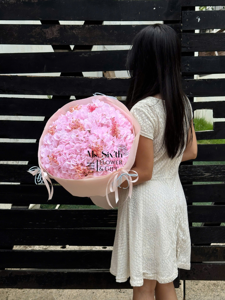 Cẩm Tú Cầu Mix Size S Tone Hồng