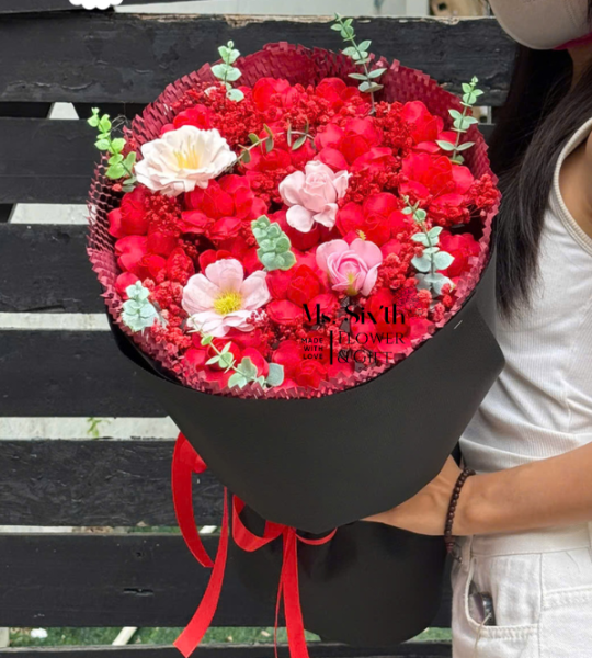 Mẫu 389K Tone Đỏ Tươi Rực Rỡ