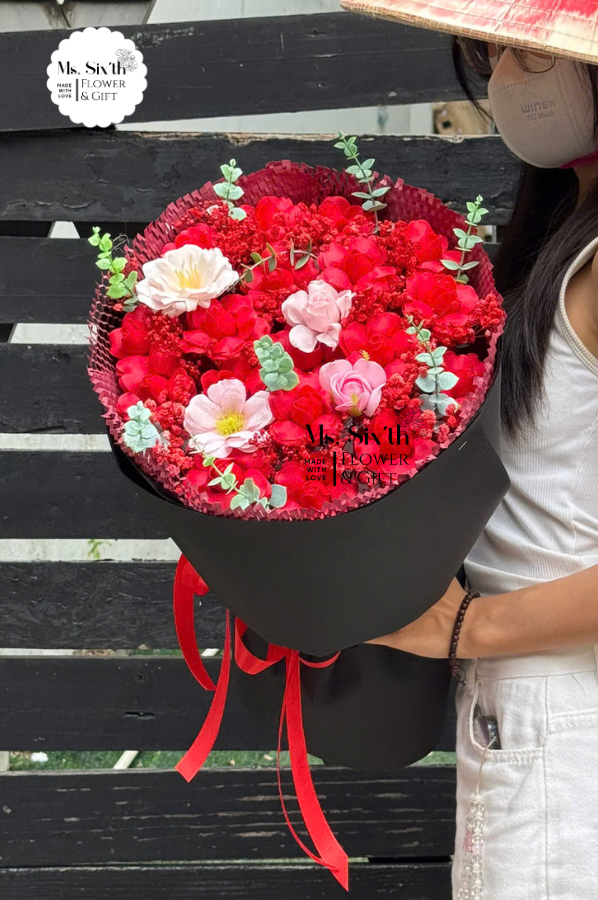 Mẫu 389K Tone Đỏ Tươi Rực Rỡ