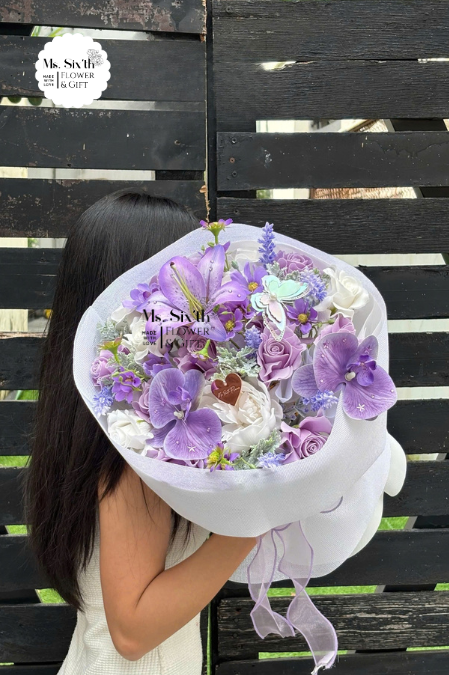 [TỔNG HỢP] Nhiều Mẫu Hoa Tone Tím
