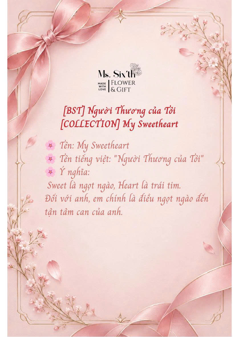 [BST] Người Thương của Tôi