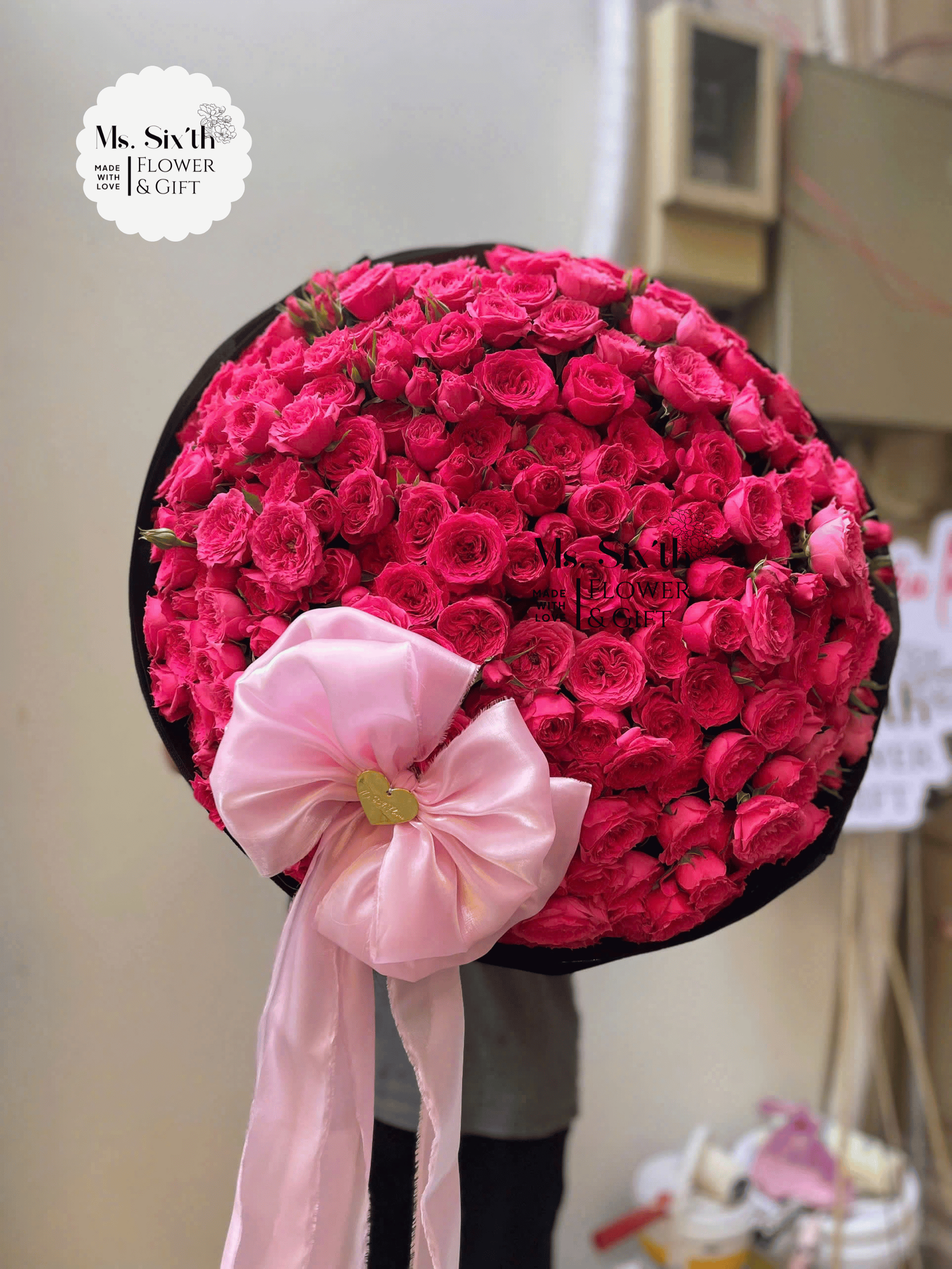 Hoa Tươi - Hoa Hồng Chùm Màu Sofia - Size M