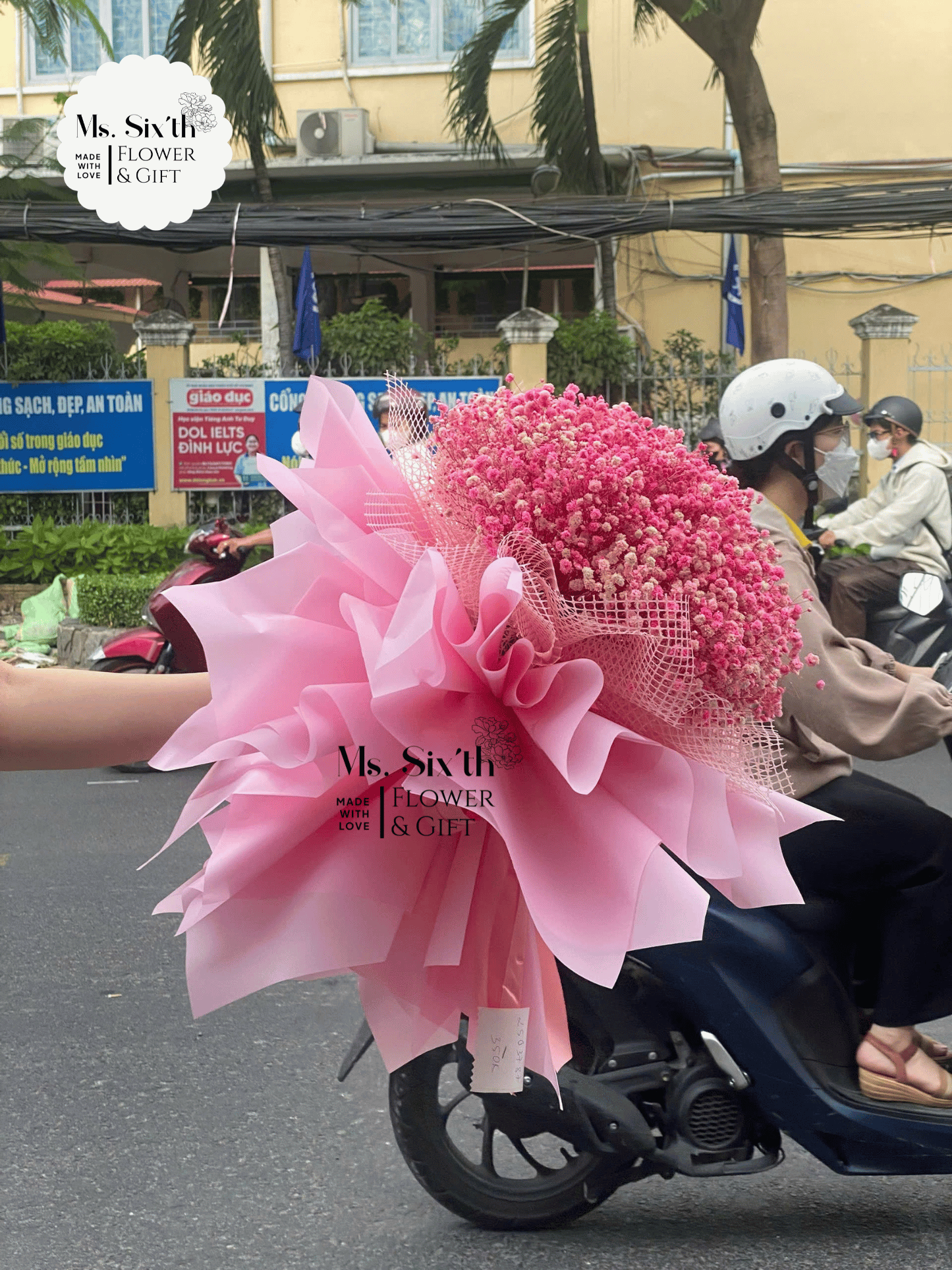 [BST] Hoa baby (Hoa bi khô) - Form giấy công chúa