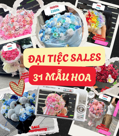 XẢ KHO CỰC SỐC: 31 MẪU SẢN PHẨM GIÁ ƯU ĐÃI DUY NHẤT TỪ HÔM NAY ĐẾN HẾT THÁNG 9